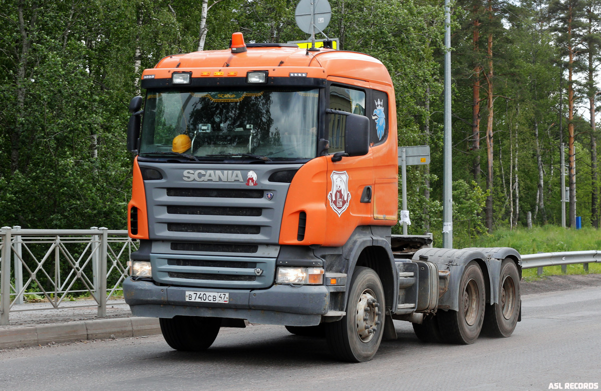 Ленинградская область, № В 740 СВ 47 — Scania ('2004) R500