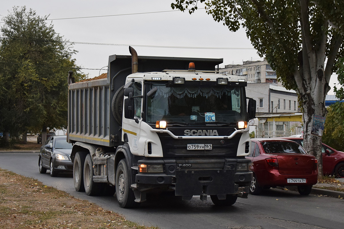 Волгоградская область, № О 759 УН 161 — Scania ('2011) P400