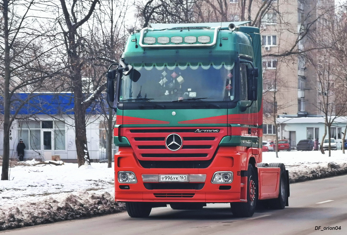 Ростовская область, № У 996 УК 161 — Mercedes-Benz Actros ('2003) 1844