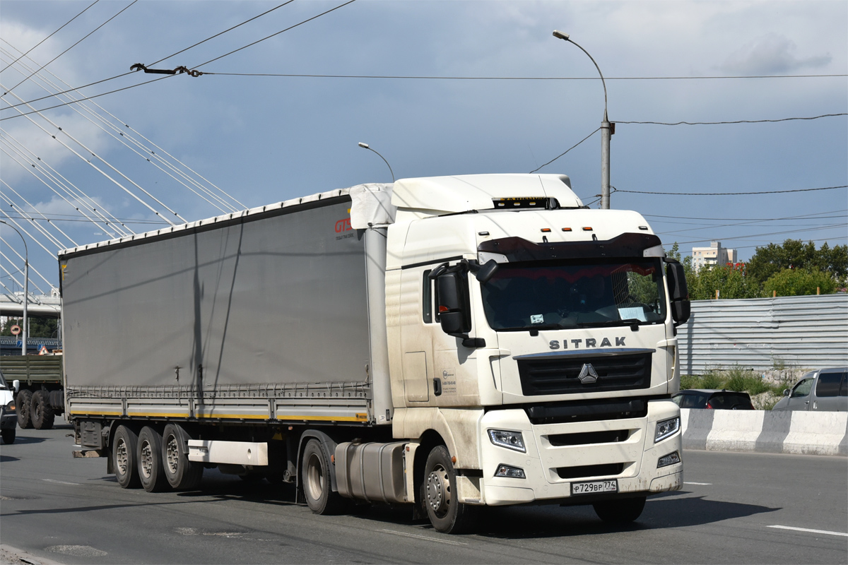 Челябинская область, № Р 729 ВР 774 — Sitrak C7H ZZ4186