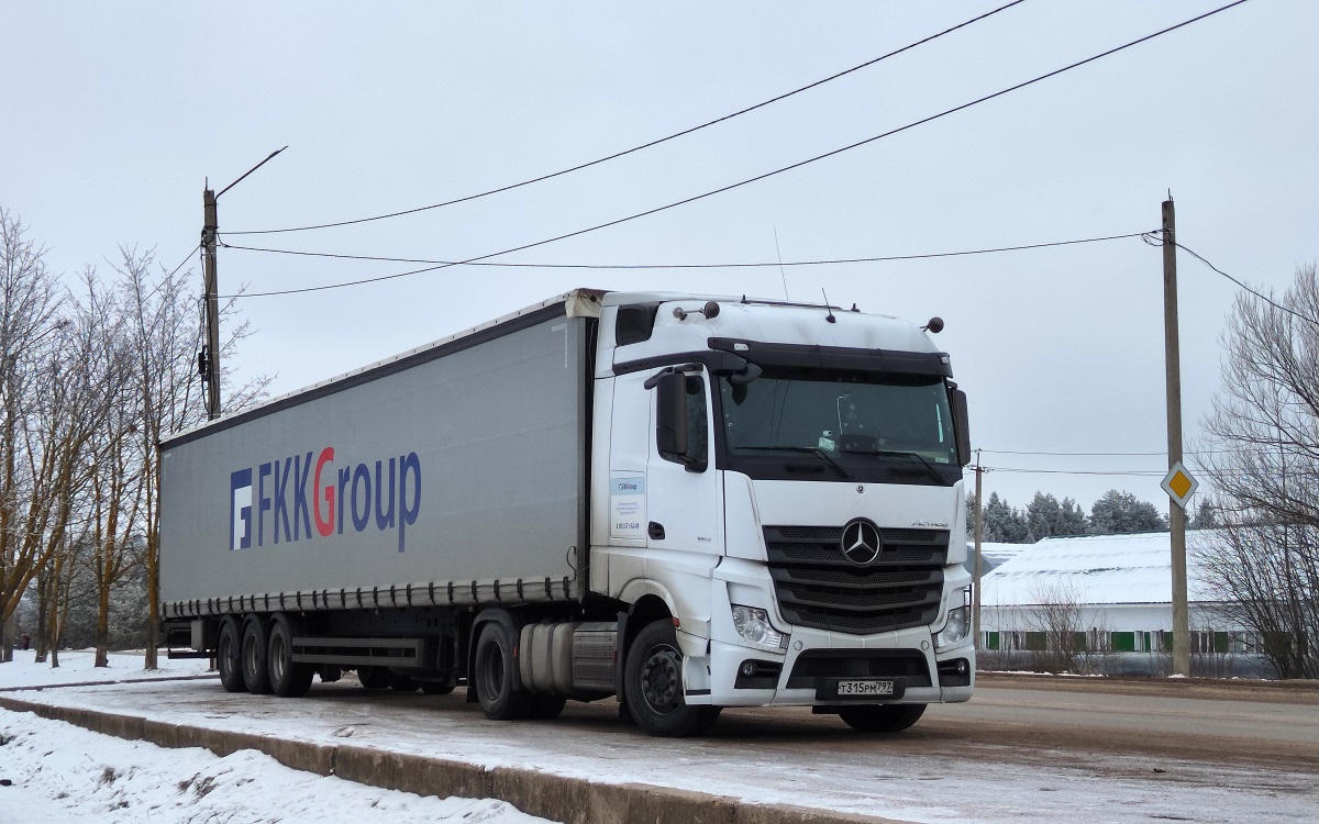 Москва, № Т 315 РМ 797 — Mercedes-Benz Actros ('2022) [LRD]