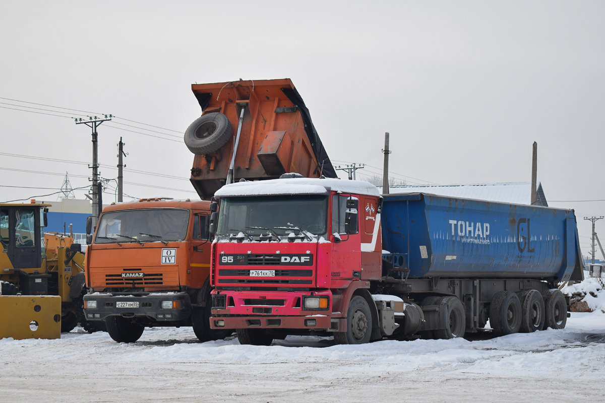 Алтайский край, № Р 761 КК 70 — DAF 95 FT