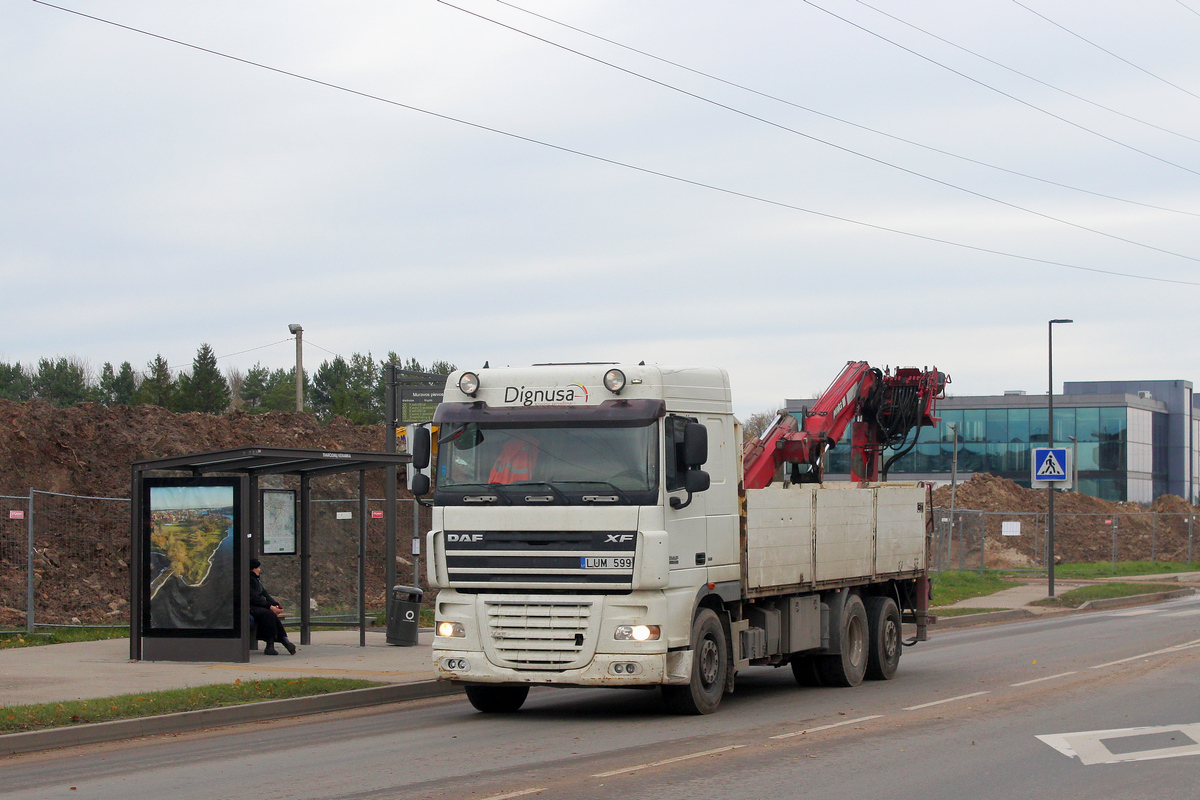 Литва, № LUM 599 — DAF XF105 FAR