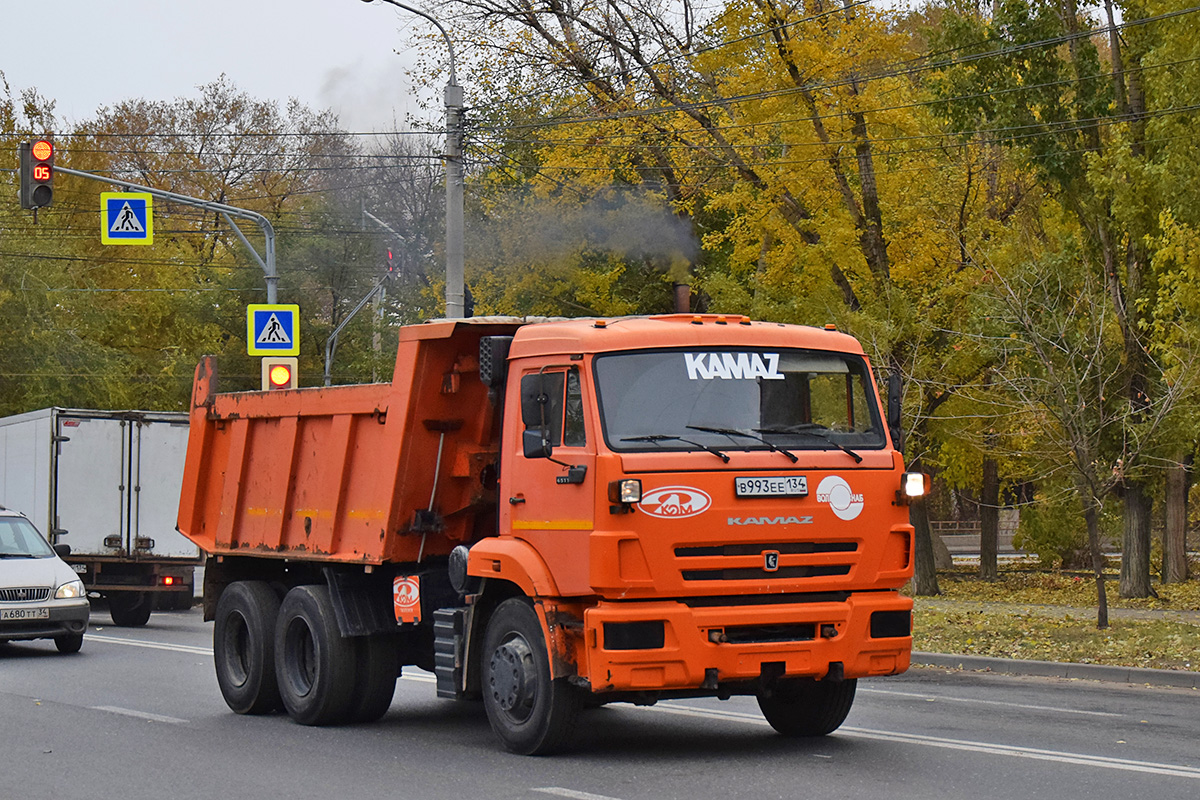 Волгоградская область, № В 993 ЕЕ 134 — КамАЗ-65115-L4(19)