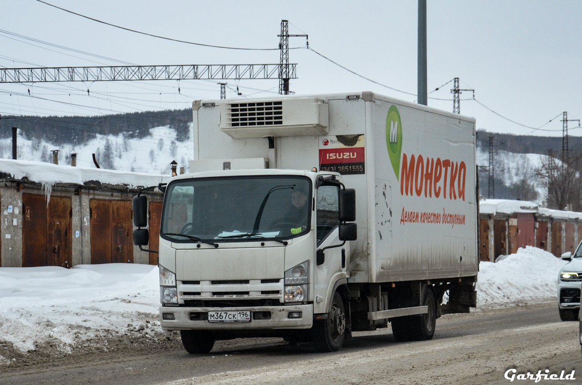 Новосибирская область, № М 367 СК 196 — Isuzu NQR90 [Z7X]