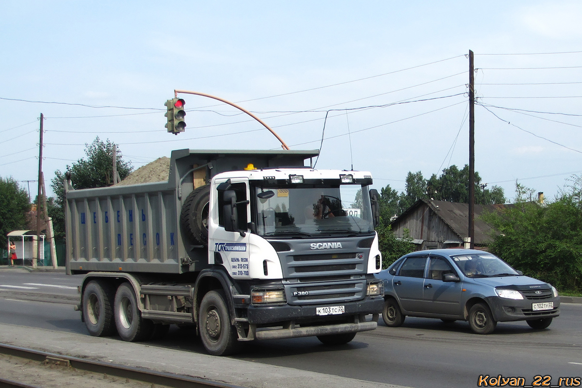 Алтайский край, № К 103 ТС 22 — Scania ('2004) P380