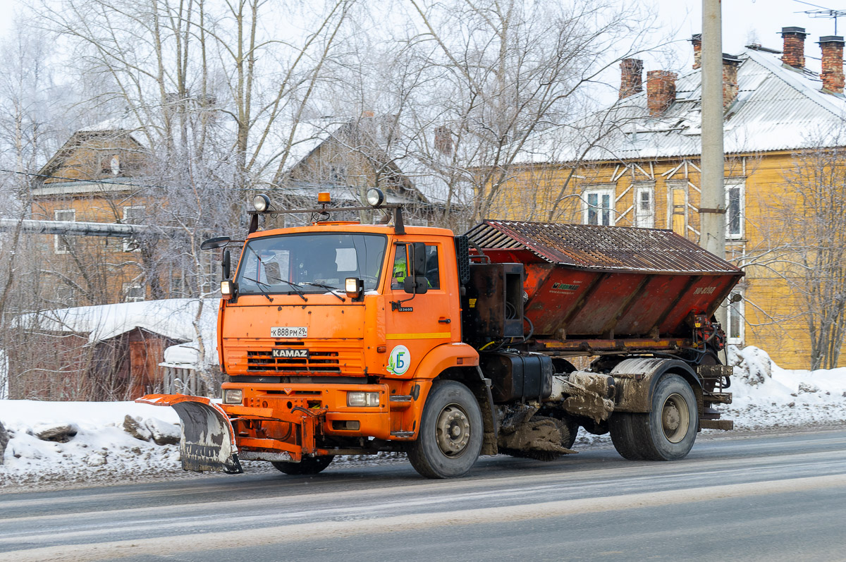 Архангельская область, № К 888 РМ 29 — КамАЗ-53605-62