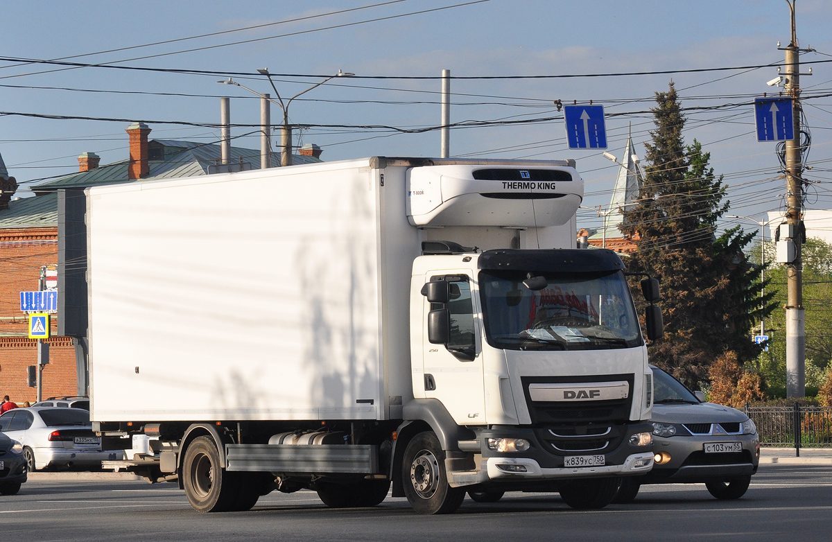 Омская область, № К 839 УС 750 — DAF LF Euro6 FA