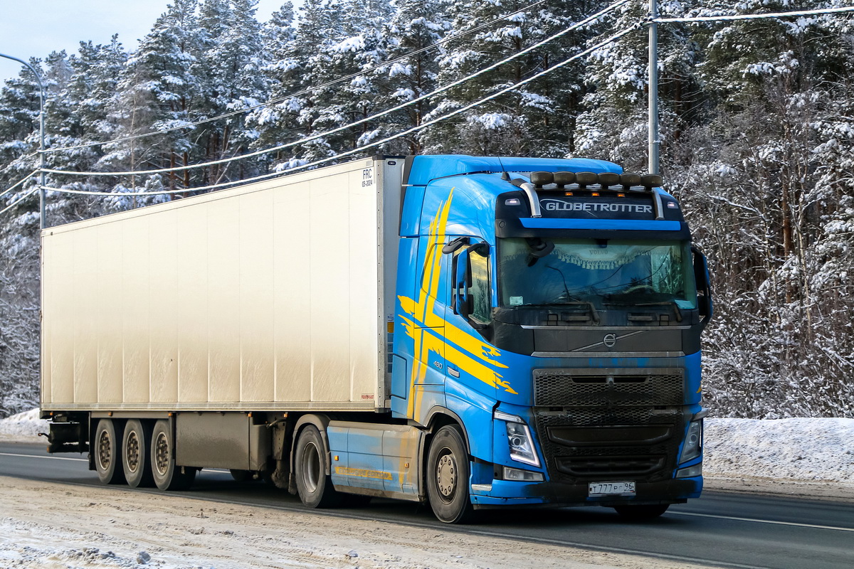 Свердловская область, № Т 777 ВС 96 — Volvo ('2012) FH.460 [X9P]