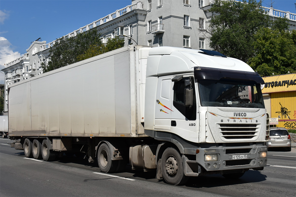 Краснодарский край, № Е 125 ОУ 93 — IVECO Stralis ('2002) 430