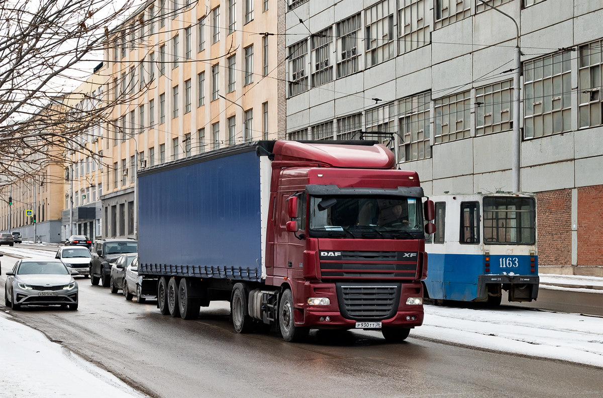 Воронежская область, № Р 930 ТТ 36 — DAF XF105 FT