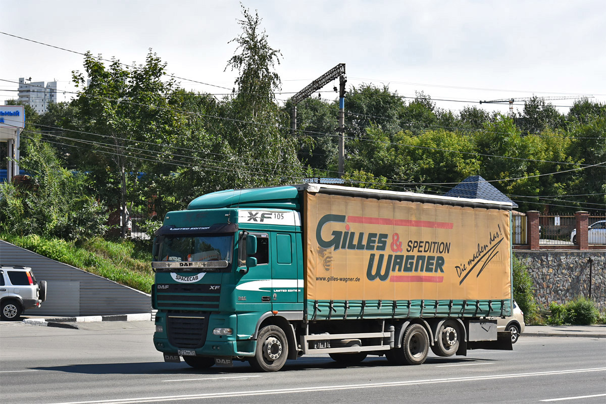 Новосибирская область, № К 721 ММ 154 — DAF XF105 FAS