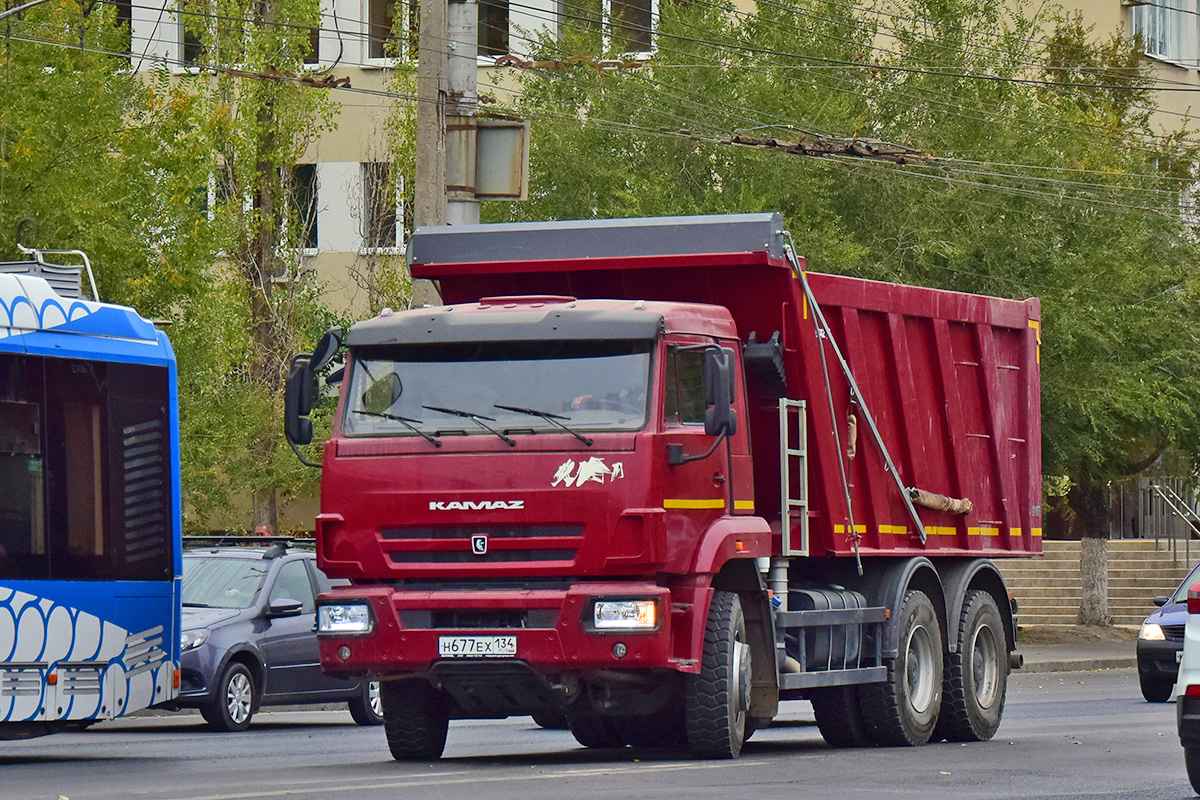 Волгоградская область, № Н 677 ЕХ 134 — КамАЗ-6520-B5(49)