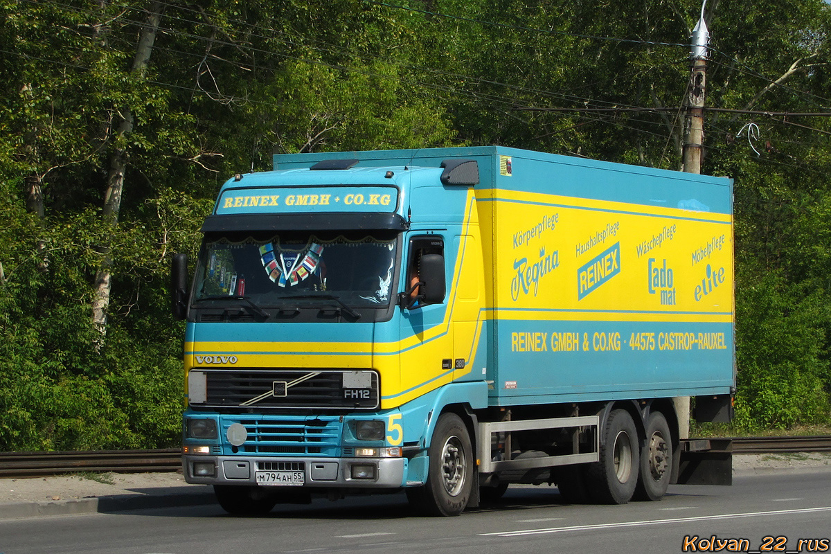 Омская область, № М 794 АН 55 — Volvo ('1993) FH12.380