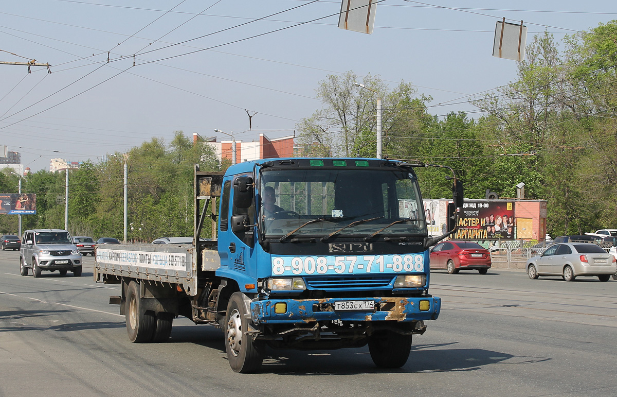 Челябинская область, № Т 853 СХ 174 — Isuzu Forward (общая модель)