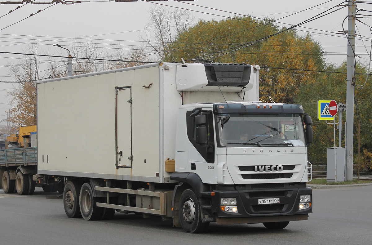 Свердловская область, № А 151 РТ 750 — IVECO Stralis ('2007) 400