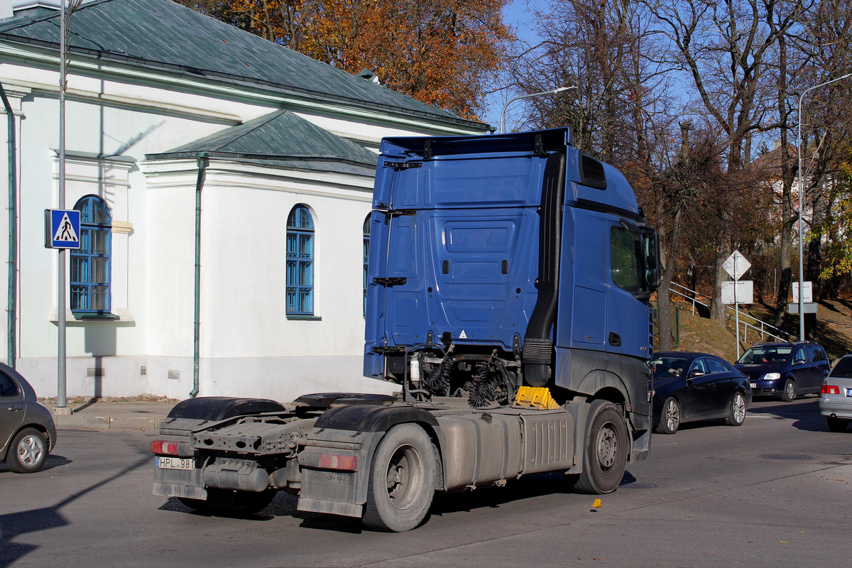 Литва, № HPL 981 — Mercedes-Benz Actros ('2011) 1845