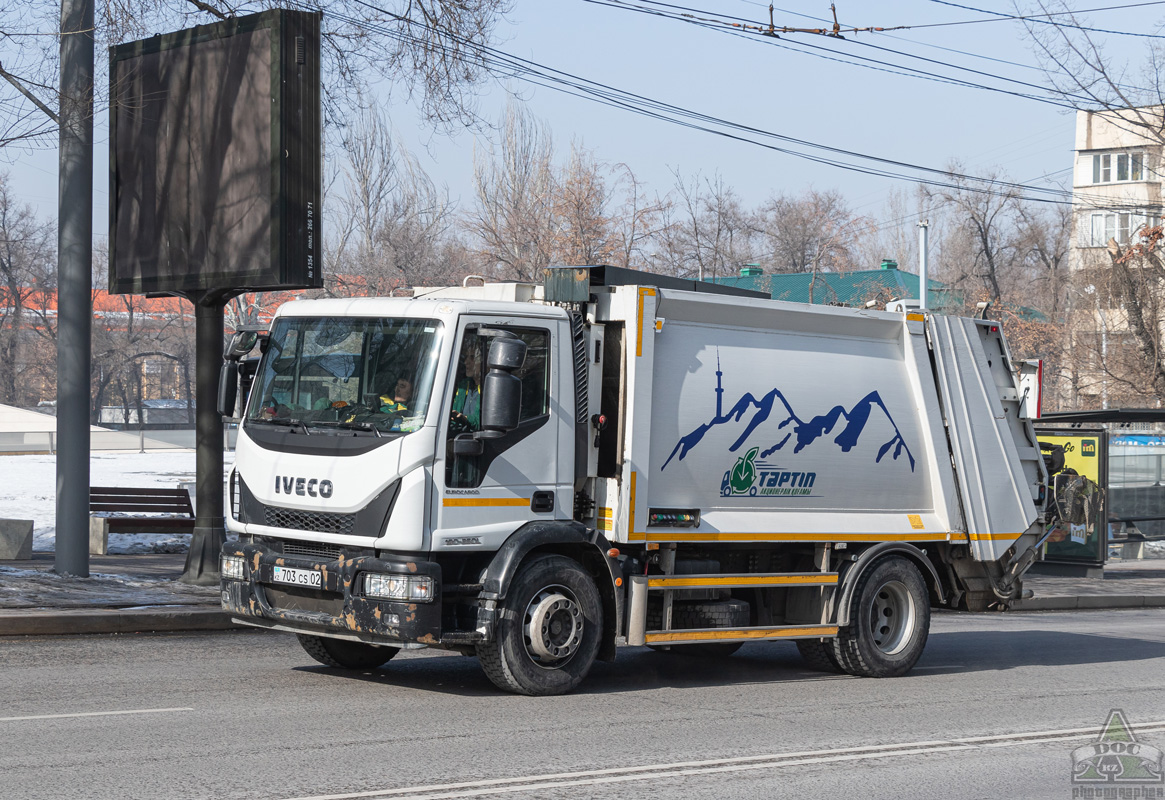 Алматы, № 703 CS 02 — IVECO EuroCargo ('2015)