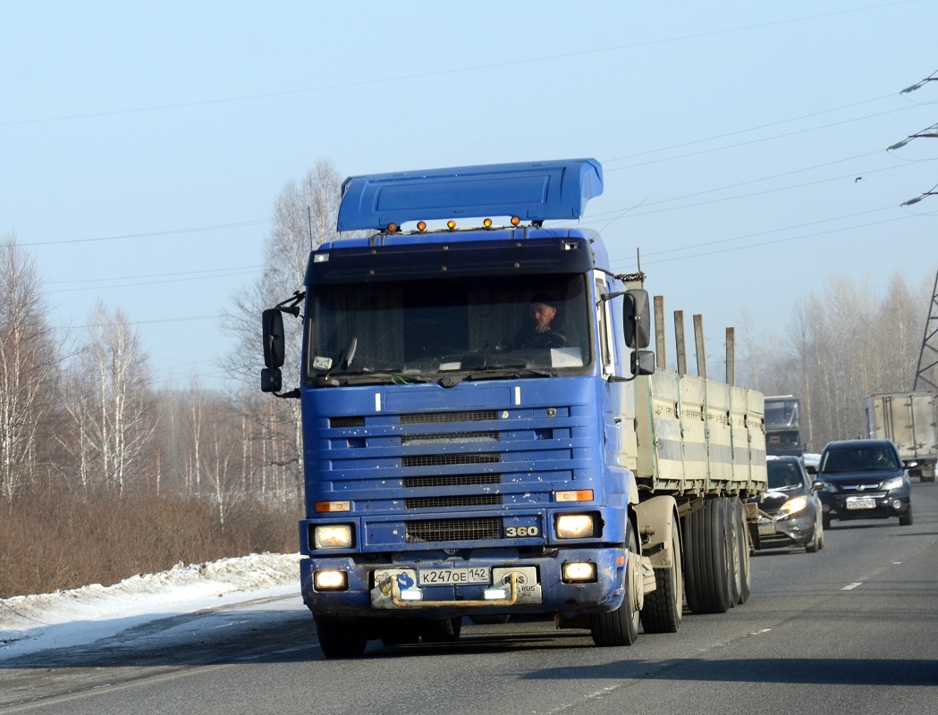 Кемеровская область, № К 247 ОЕ 142 — Scania (III) R113M