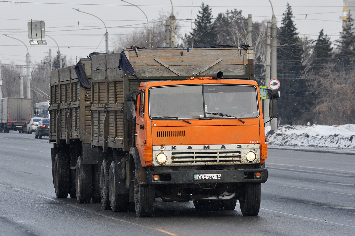 Павлодарская область, № 665 NHA 14 — КамАЗ-5320