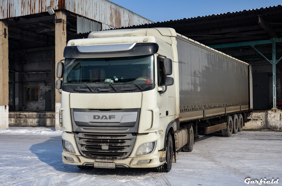 Могилёвская область, № АК 4631-6 — DAF XF Euro6 FT