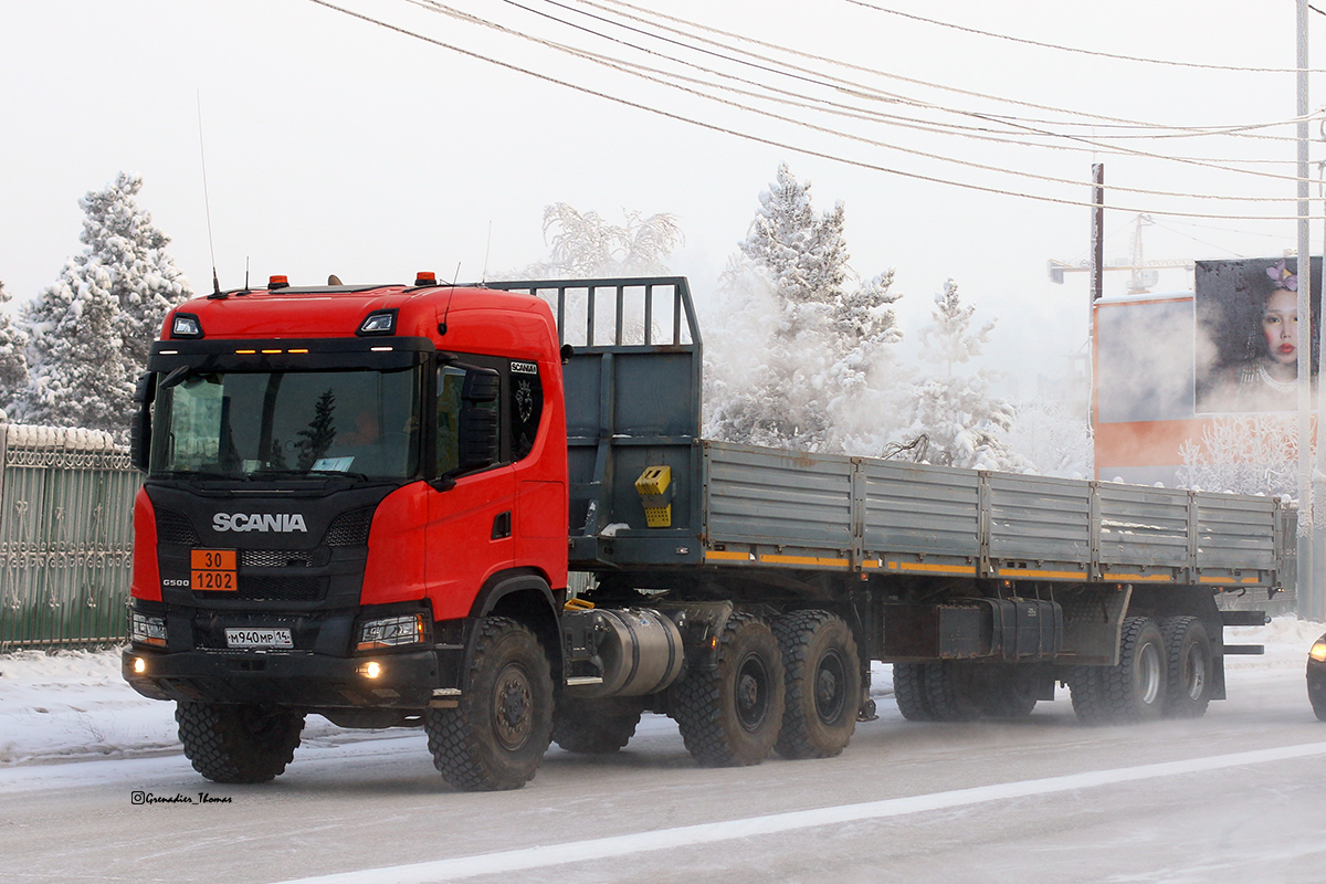 Саха (Якутия), № М 940 МР 14 — Scania ('2016) G500