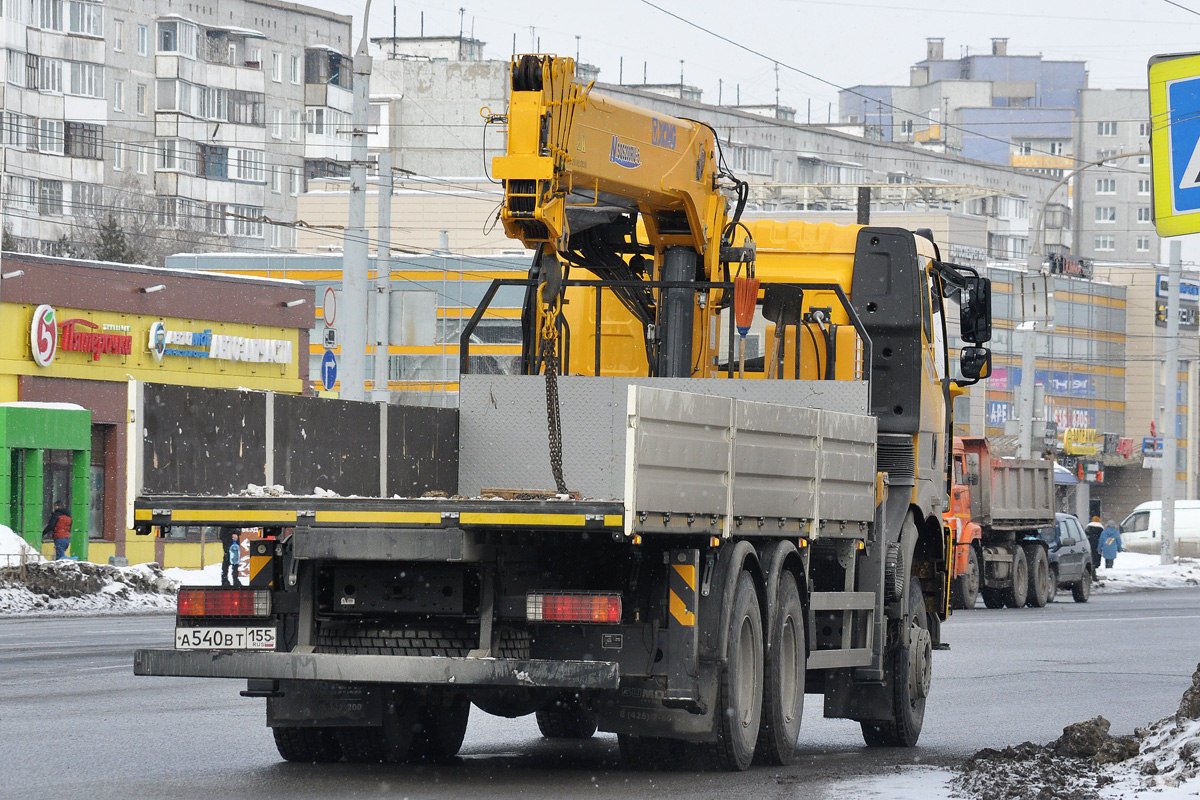 Омская область, № А 540 ВТ 155 — FAW J6 CA3250