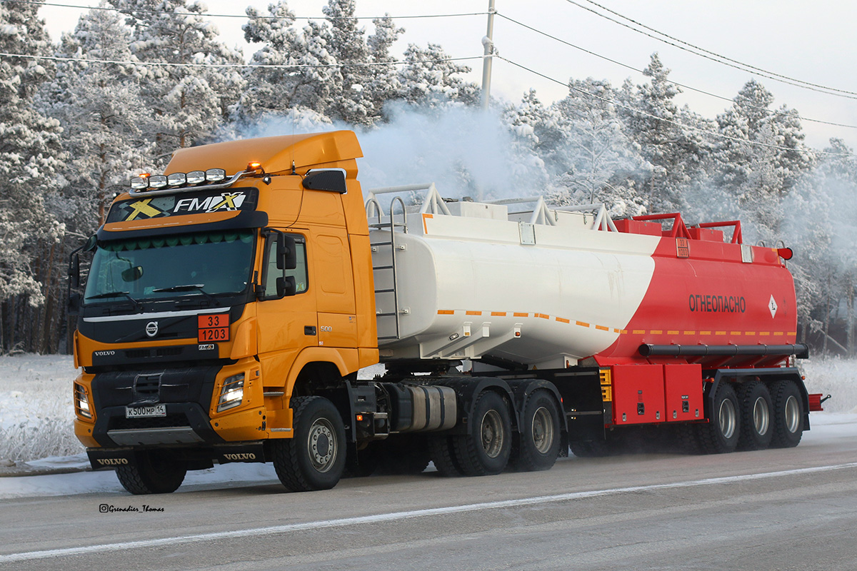 Саха (Якутия), № К 500 МР 14 — Volvo ('2013) FMX.500 [X9P]