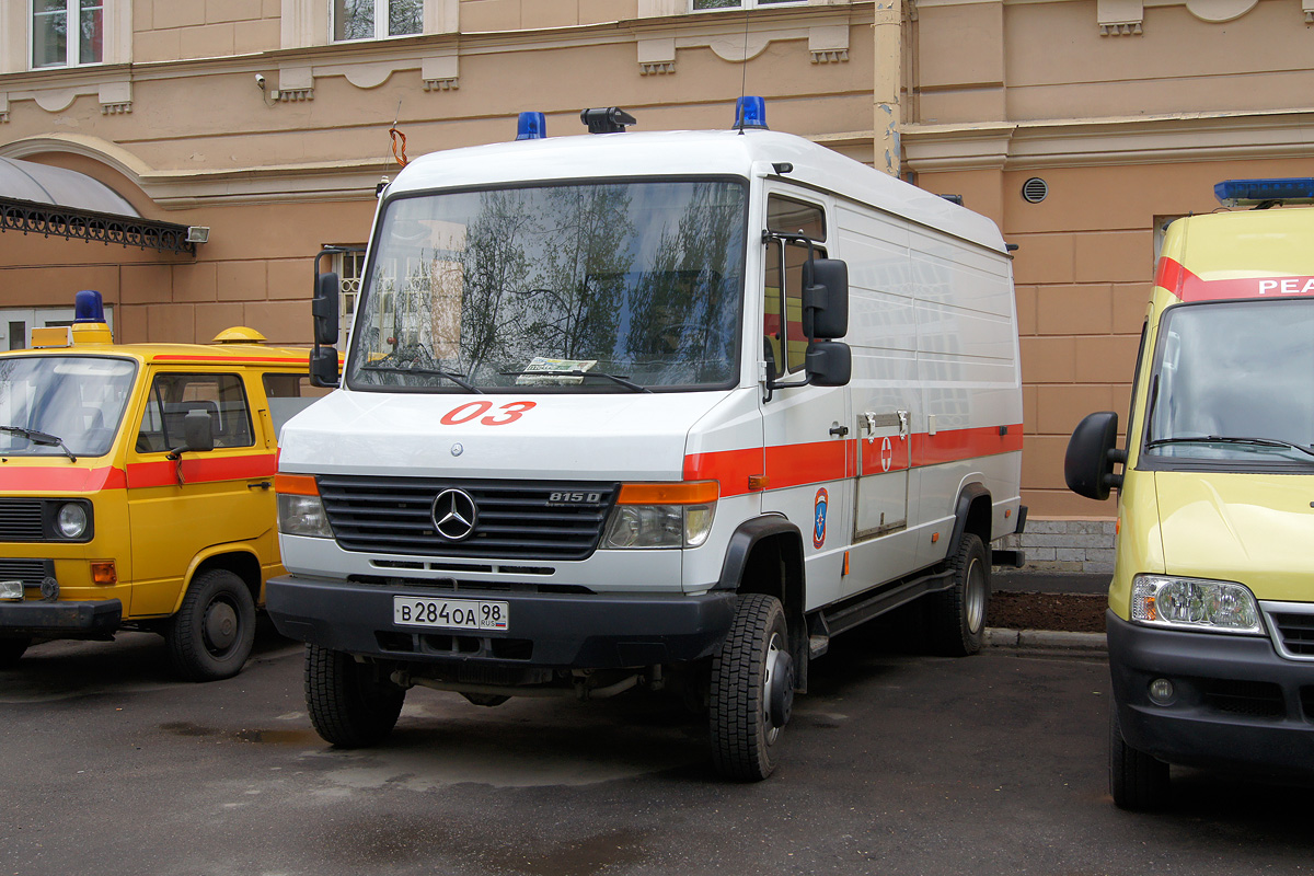 Санкт-Петербург, № В 284 ОА 98 — Mercedes-Benz Vario (общ.м)