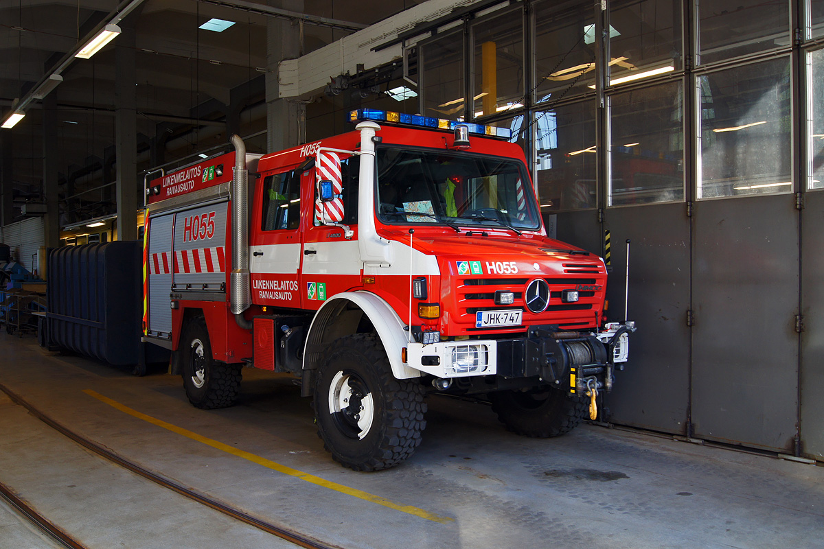 Финляндия, № HE125 — Mercedes-Benz Unimog U4000