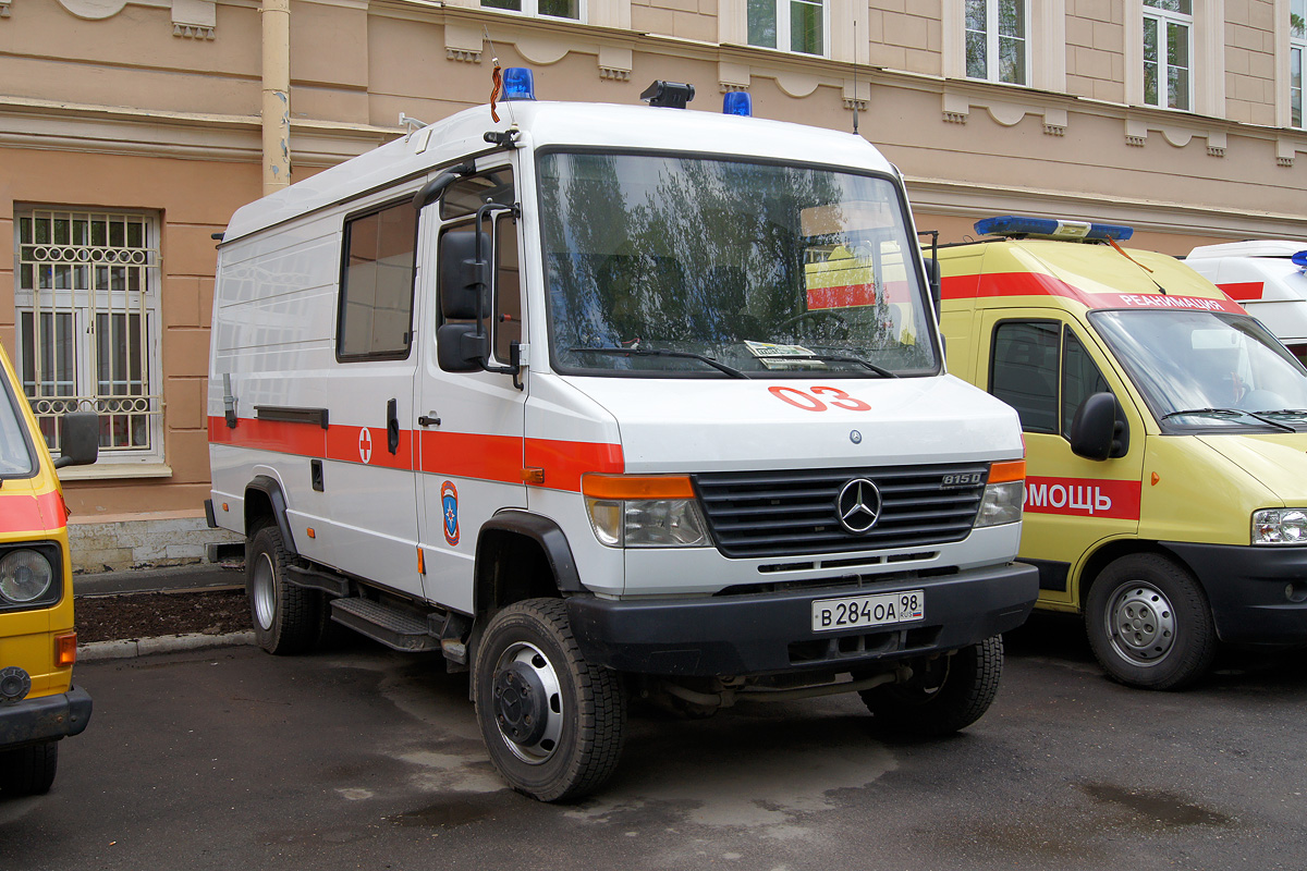 Санкт-Петербург, № В 284 ОА 98 — Mercedes-Benz Vario (общ.м)