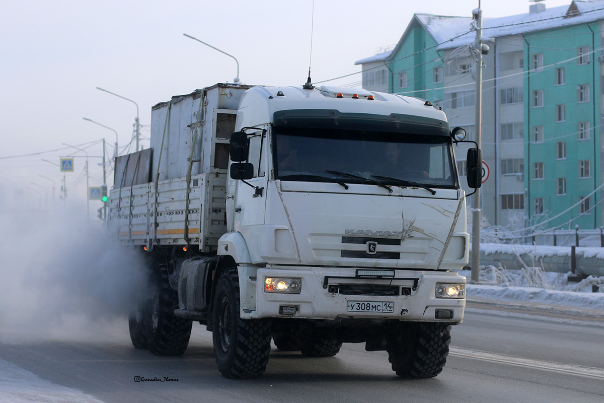 Саха (Якутия), № У 308 МС 14 — КамАЗ-44108-24 [441083]