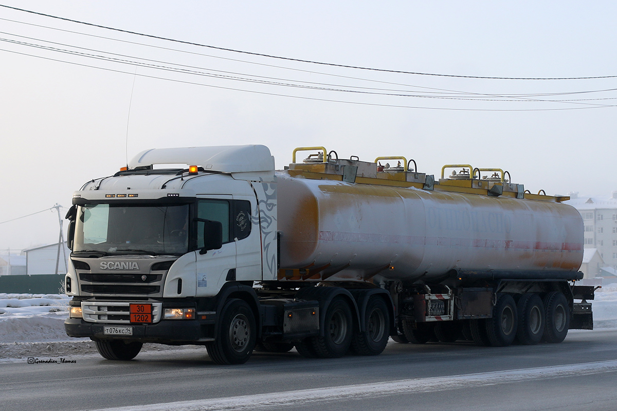 Саха (Якутия), № Т 076 КС 14 — Scania ('2011) P400