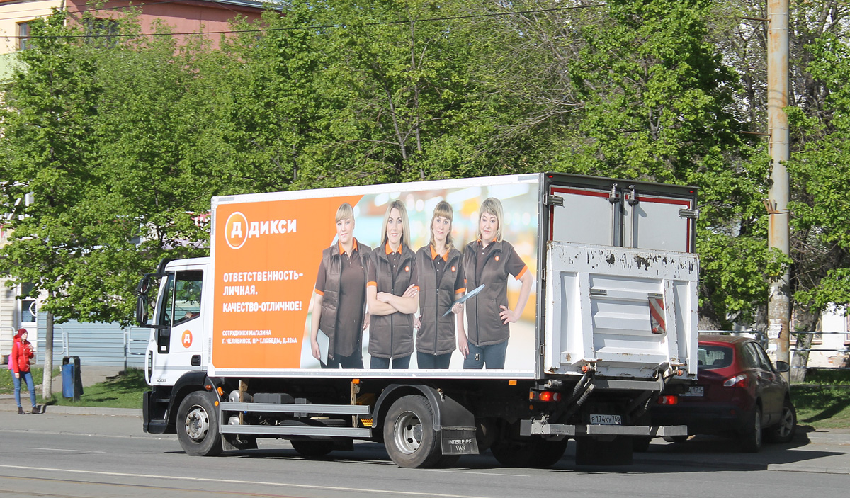 Московская область, № Р 174 КУ 750 — IVECO EuroCargo ('2008)