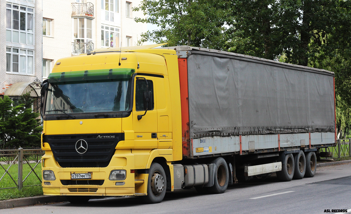 Санкт-Петербург, № Е 397 ММ 178 — Mercedes-Benz Actros ('2003) 1844