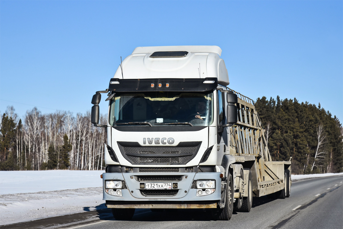 Челябинская область, № Т 321 ХА 774 — IVECO Stralis ('2007)