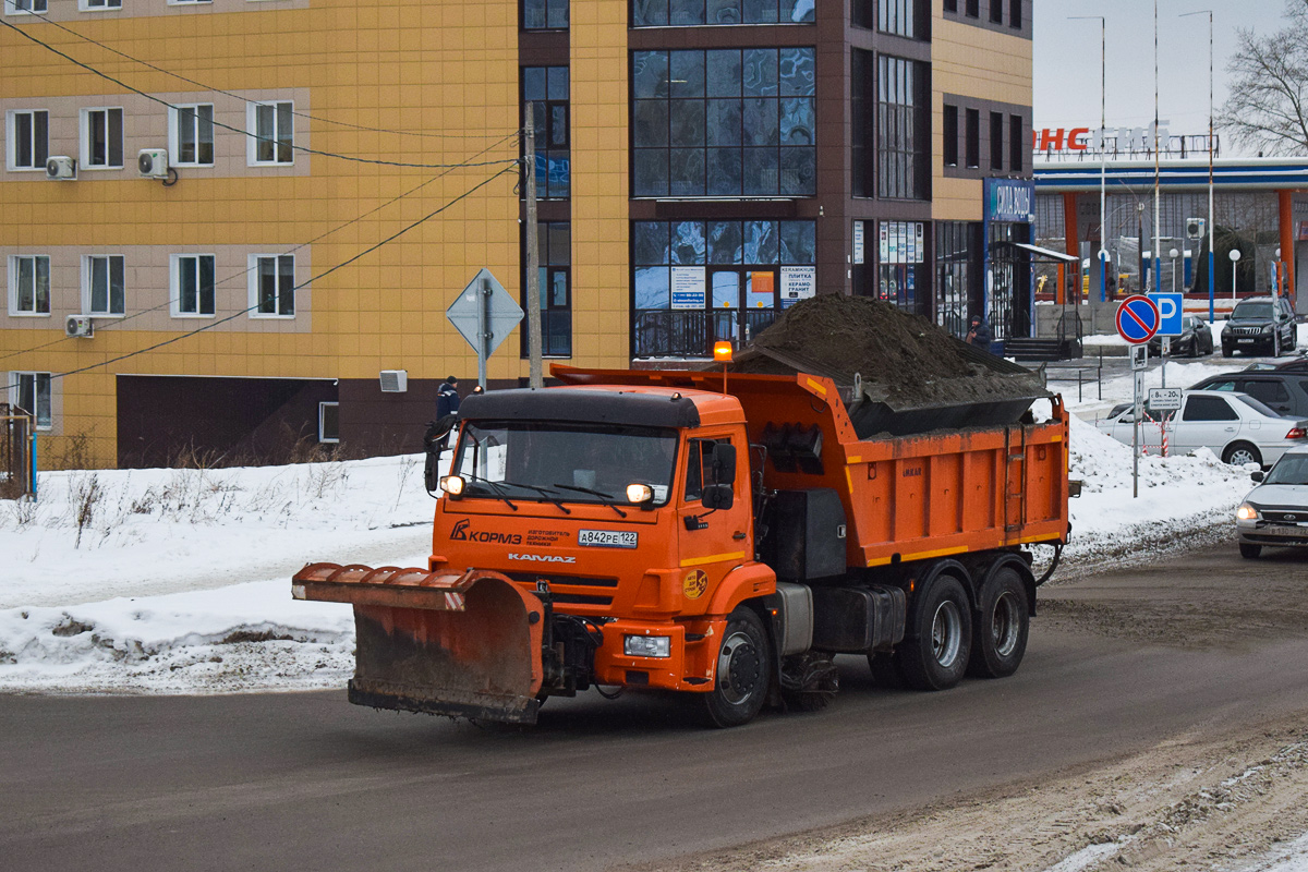 Алтайский край, № А 842 РЕ 122 — КамАЗ-65115-50