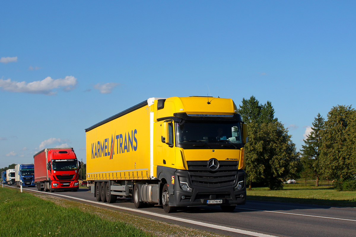 Болгария, № BT 0746 MB — Mercedes-Benz Actros ('2018) 1845