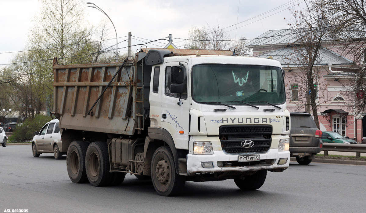 Вологодская область, № Е 217 ВР 35 — Hyundai (общая модель)