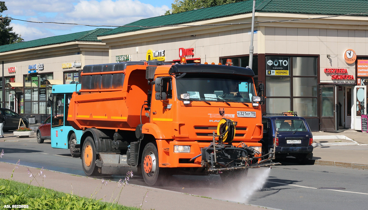 Санкт-Петербург, № Е 321 КР 198 — КамАЗ-65115-A5(48)