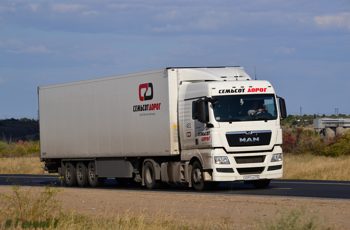 Татарстан, № 431 — MAN TGX ('2007) 18.480