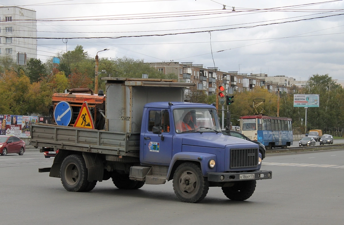 Челябинская область, № К 186 КР 174 — ГАЗ-3309