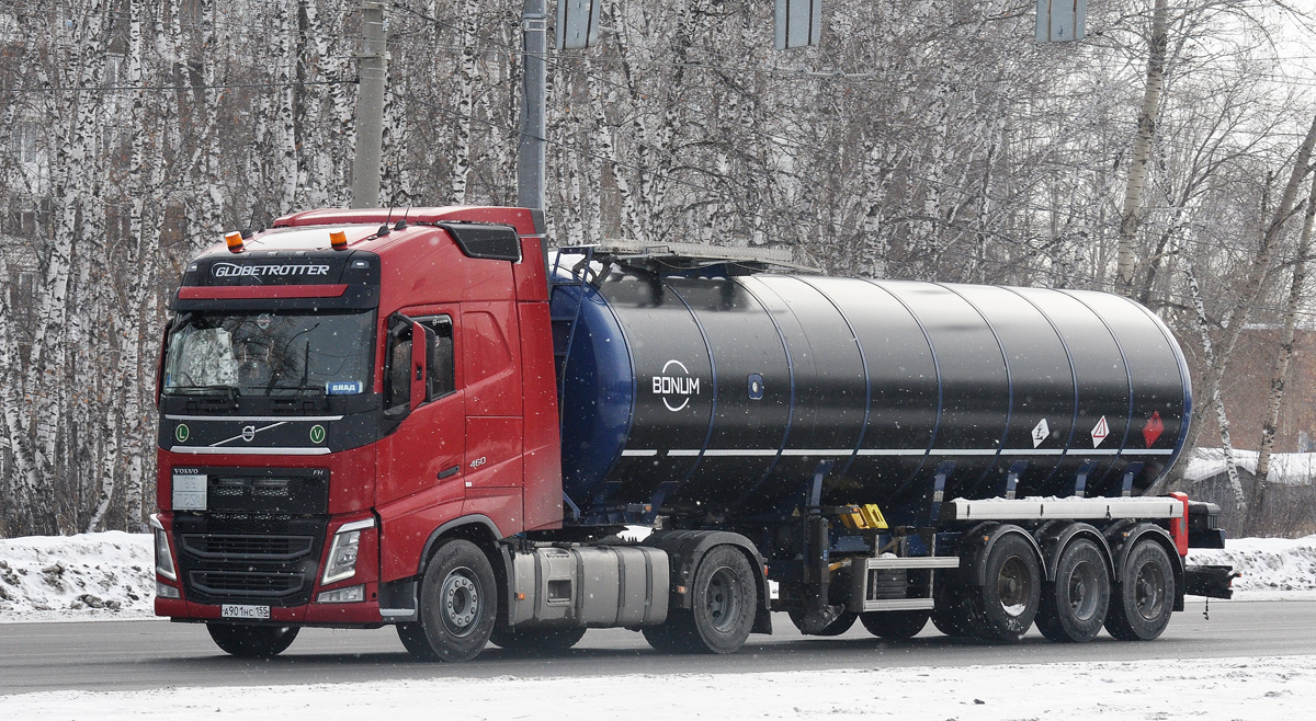 Омская область, № А 901 НС 155 — Volvo ('2012) FH.460 [X9P]