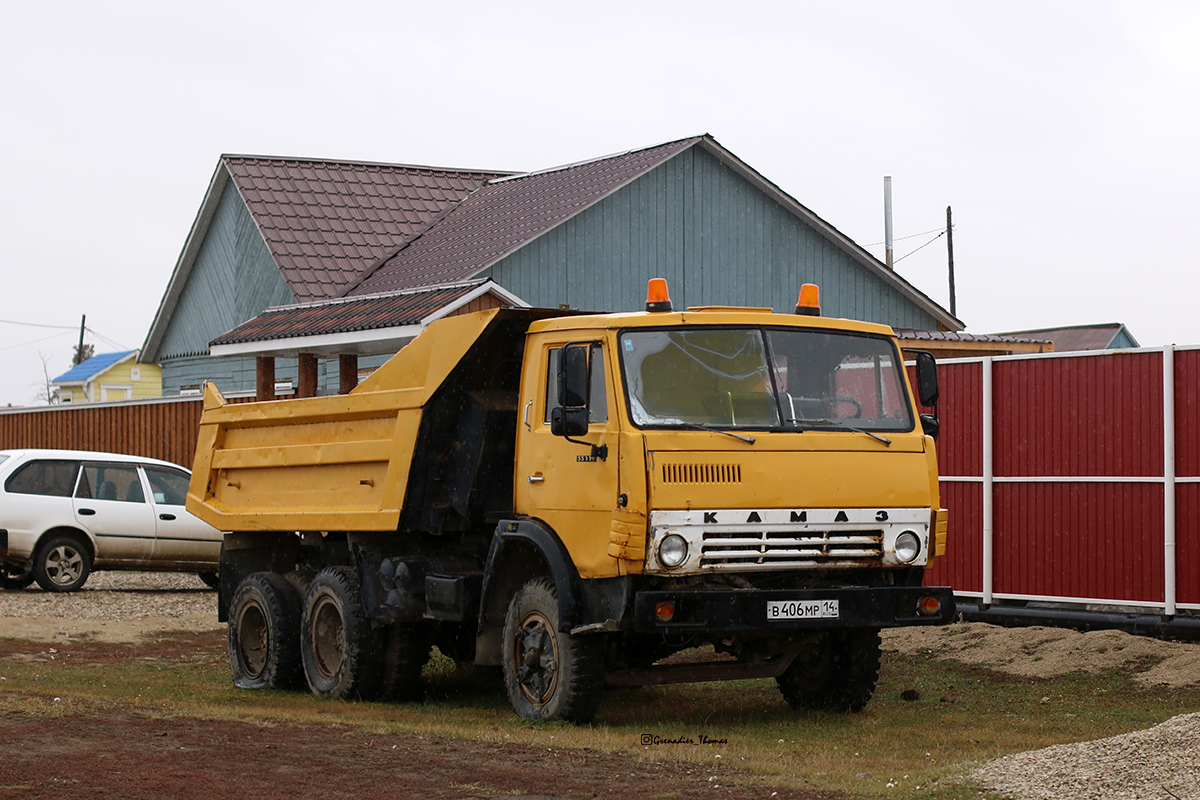 Саха (Якутия), № В 406 МР 14 — КамАЗ-55111 [551110]