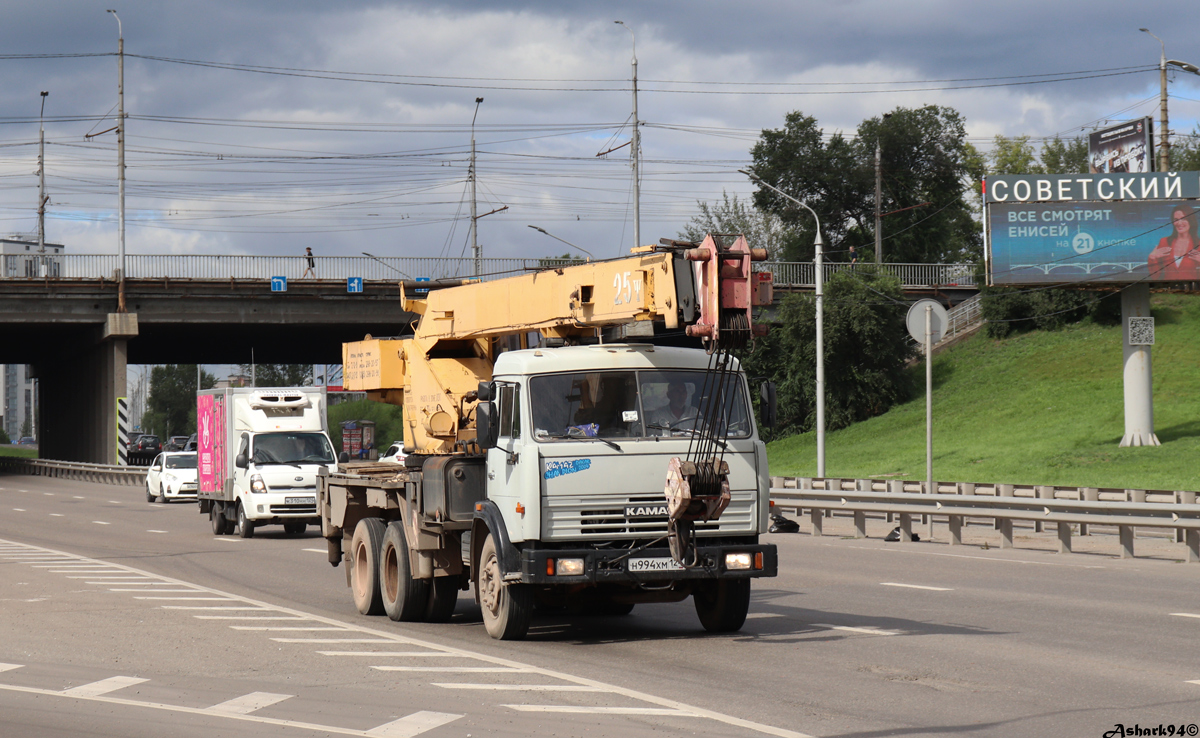 Красноярский край, № Н 994 ХМ 124 — КамАЗ-55111-02 [55111C]