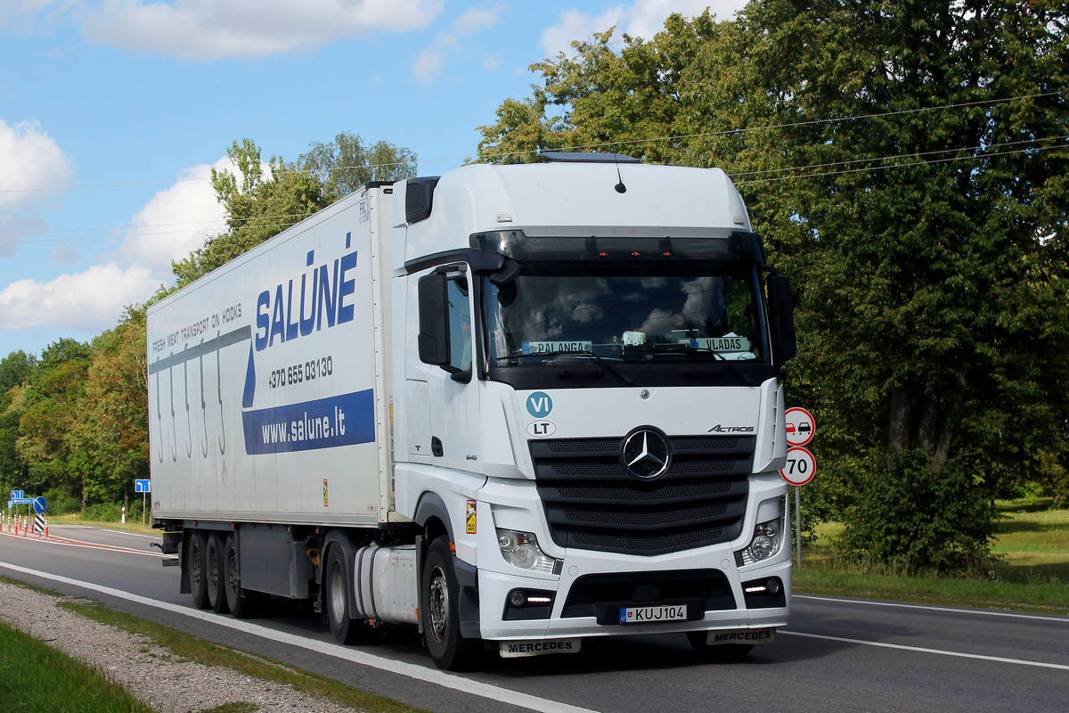 Литва, № KUJ 104 — Mercedes-Benz Actros ('2011) 1845