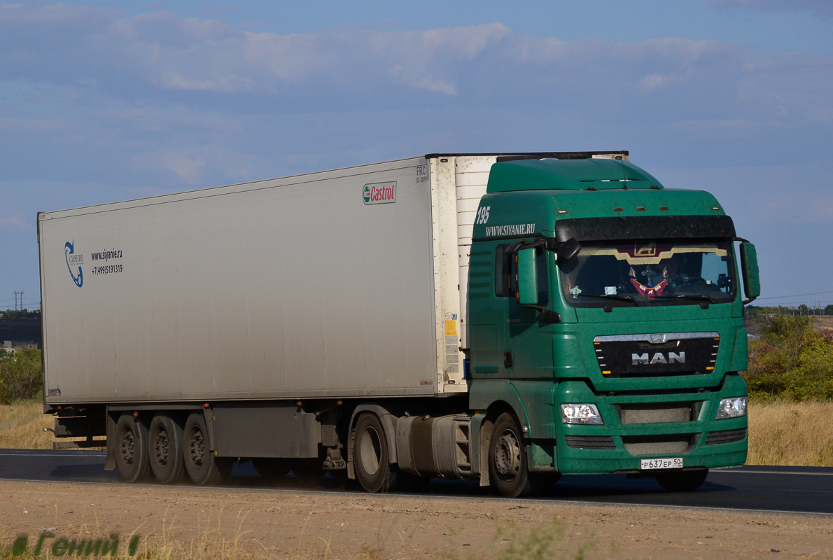 Московская область, № Р 637 ЕР 50 — MAN TGX ('2007) 18.440