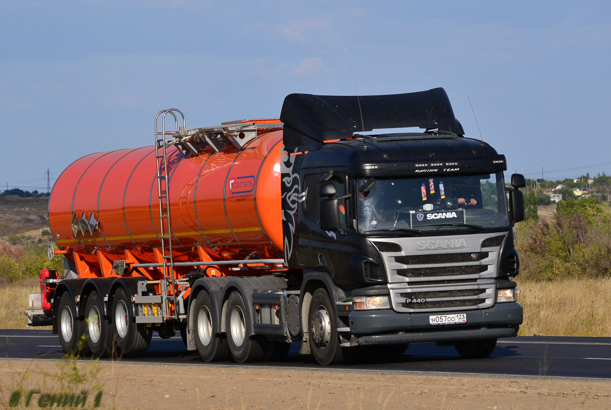 Краснодарский край, № Н 057 ОО 123 — Scania ('2011) P440