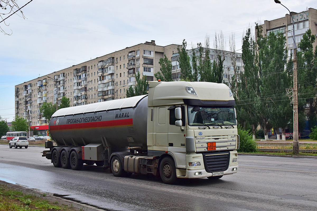 Самарская область, № А 077 ВН 763 — DAF XF105 FT