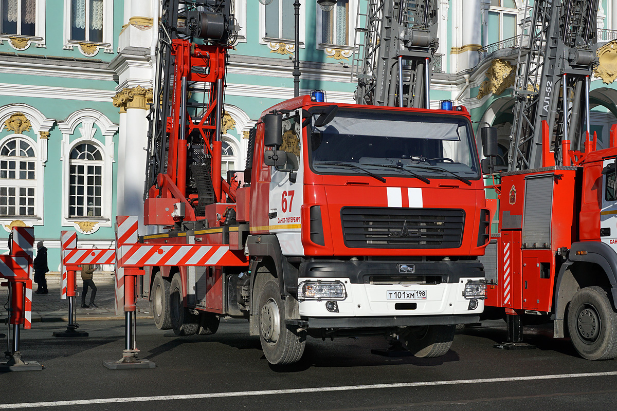 Санкт-Петербург, № Т 101 ХМ 198 — МАЗ-6312C5